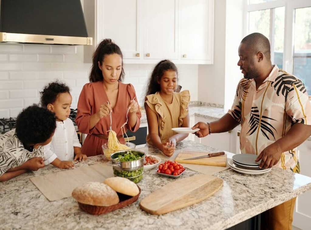 meal prepping busy families