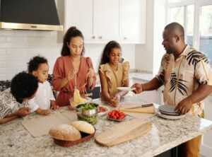 meal prepping busy families