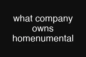 what company owns homenumental